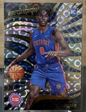 Jalen Duren 2022 Panini Revolution Groove Rookie Card  #150 DETROIT RC