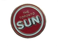 The Toronto SUN pin badge