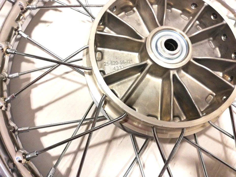 Neue Hintenrad Vorderrad 16" Chrom für Jawa 350 250 559 360 Panelka Speichenrad - Bild 3 von 3