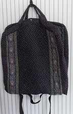 Vera Bradley BLACK retired 1990 51" by 22" Garment bag Mint pre-owned