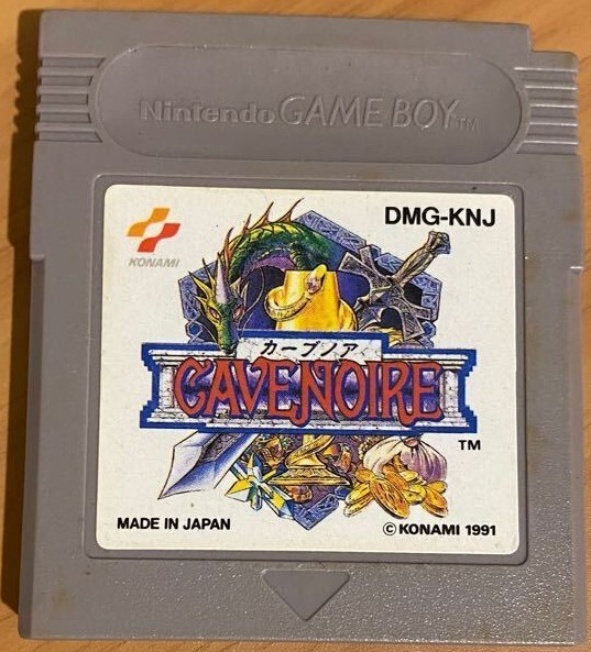 CAVENOIRE GB Nintendo Game Boy Japanese Version