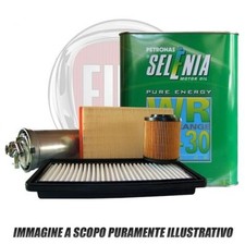 KIT TAGLIANDO 5 LT  OLIO SELENIA 5w30 +4 FILTRI ALFA 159 1.9 JTDM 150CV
