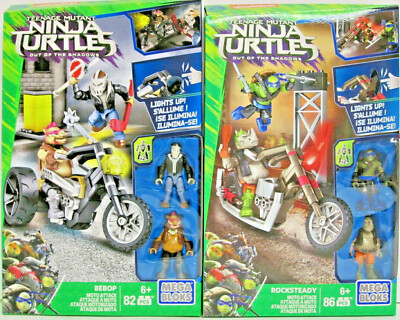 Mega-Bloks Teenage Mutant Ninja Turtles Bebop & Rocksteady NEU&OVP  DPF79