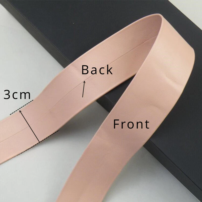 2M Faux Leather Binding Ribbon Edge Trims Sew 3cm Width for Sofa Clothes Costume - Image 3 of 4