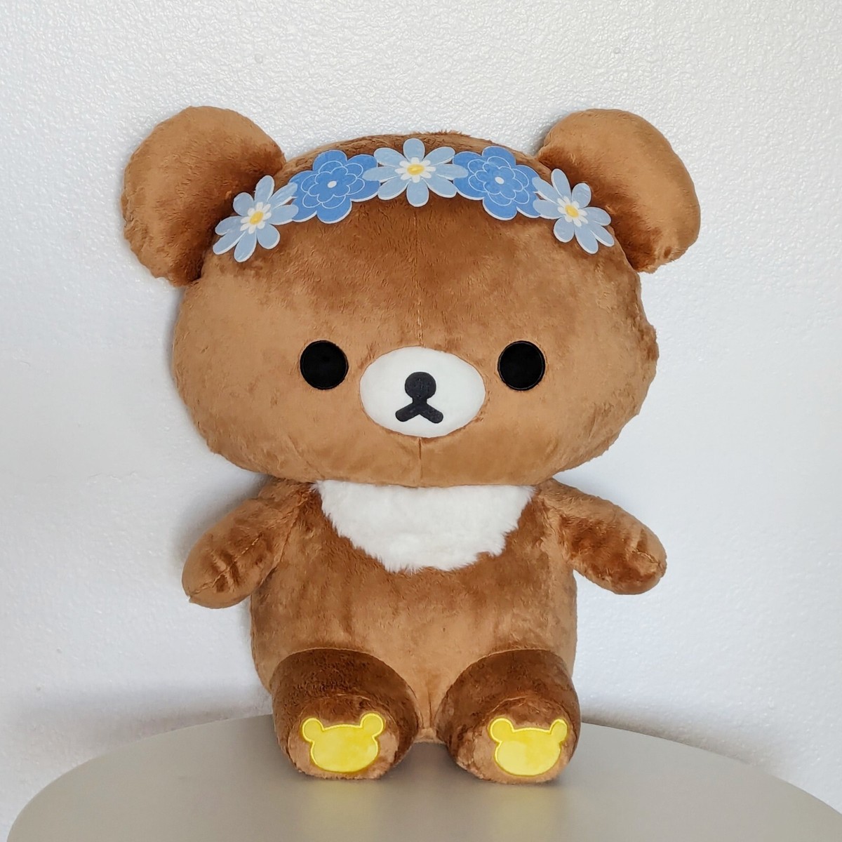 22” Rilakkuma San-X Chairoikoguma Plush HTF Stuffed Teddy Bear