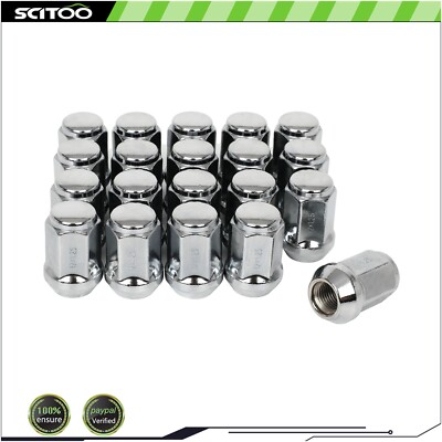 20 Pcs Closed End Bulge Acorn 12x1.25 Lug Nuts 3/4'' For Subaru Outback 2005-2020