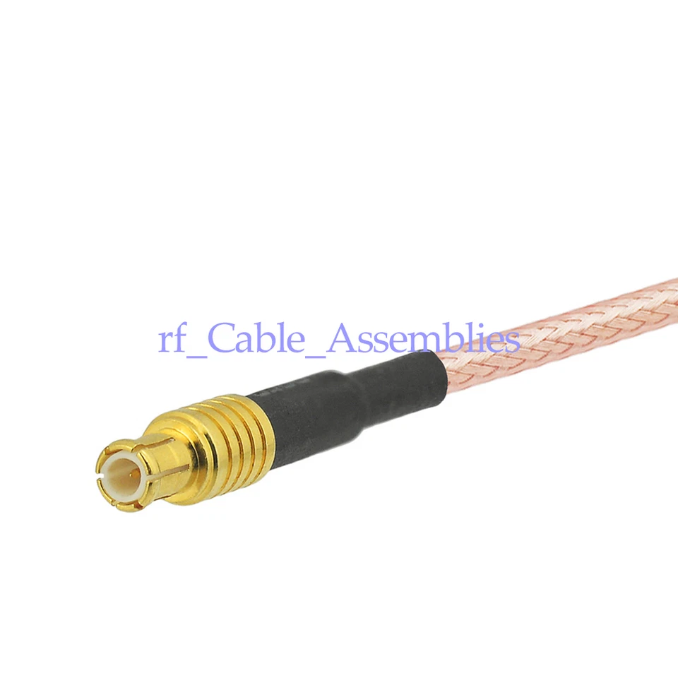 BNC plug right angle male to MCX plug adapter pigtail Coax Cable RG316 for wifi - Image 3 of 4