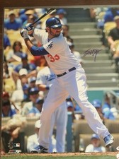 Scott Van Slyke Los Angeles Dodgers Signed 16x20 Photo PSA/DNA  ITP 5A41821