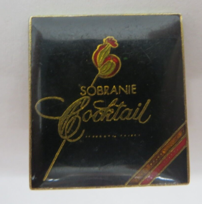 where to buy sobranie cocktail cigarettes Sobranie Cocktail Cigarettes PIN vintage collectible Tobacciana advertising  -