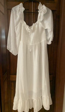 Shein Gathered Bust  Sundress ,Lining   3/4 Sleeve ,  Large