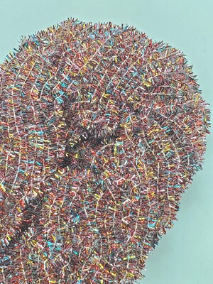 POTPOURRI Crystal Ice Age Chenille Size #4 Large 5 Yard Pack Fly Jig Tying