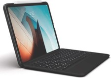 ZAGG Folio Keyboard - Backlit Tablet Keyboard and Case, Bluetooth - Made for iPa