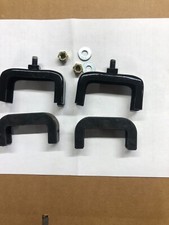 Early Bronco Stock Radiator brackets bottoms only 66-77 new Ford