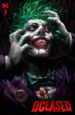 DCEASED #3 DERRICK CHEW JOKER TRADE DRESS VARIANT LIMITED TO 3000