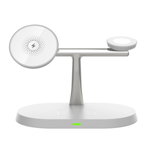 3IN1 15W Magnetic Wireless Charger Dock Stand For iWatch 8 7 Air Pods iPhone 14 - Picture 14 of 14