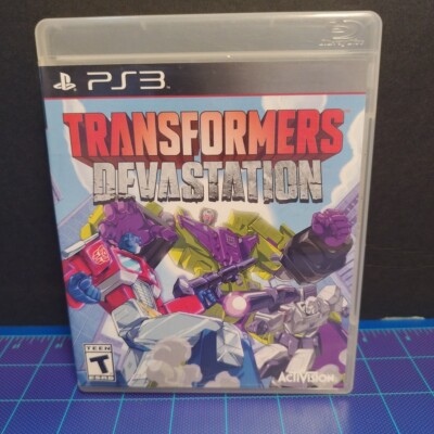 Transformers: Devastation (Sony PlayStation 3, 2015) -Tested