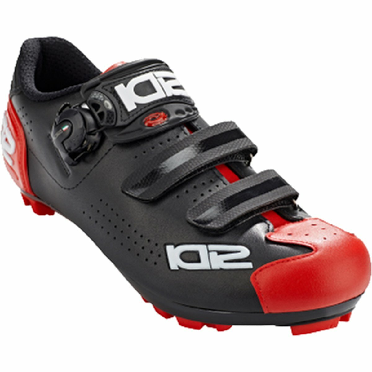 Sidi Men's Trace 2 Mountain Bike MTB Shoes Black/Red EUR 45.5 / US