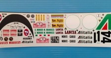 1/24 Decal Lancia Stratos Alitalia Rally Montecarlo 1975 Munari