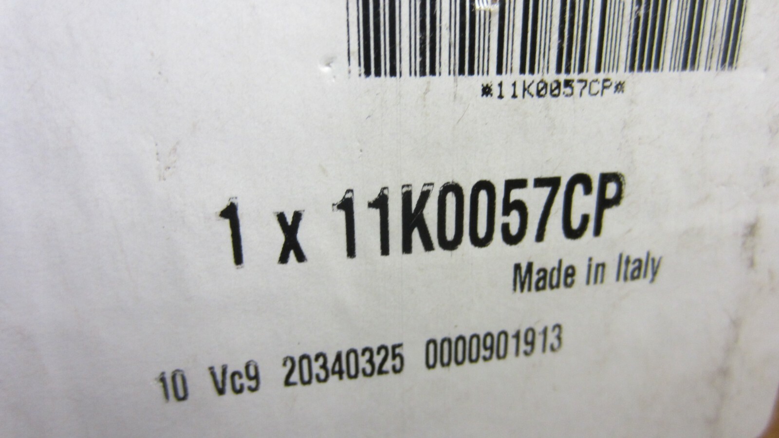 16-21  McLaren MP4-12C Fuel Vapor Charcoal Canister Used P/N 11K0057CP OEM NICE