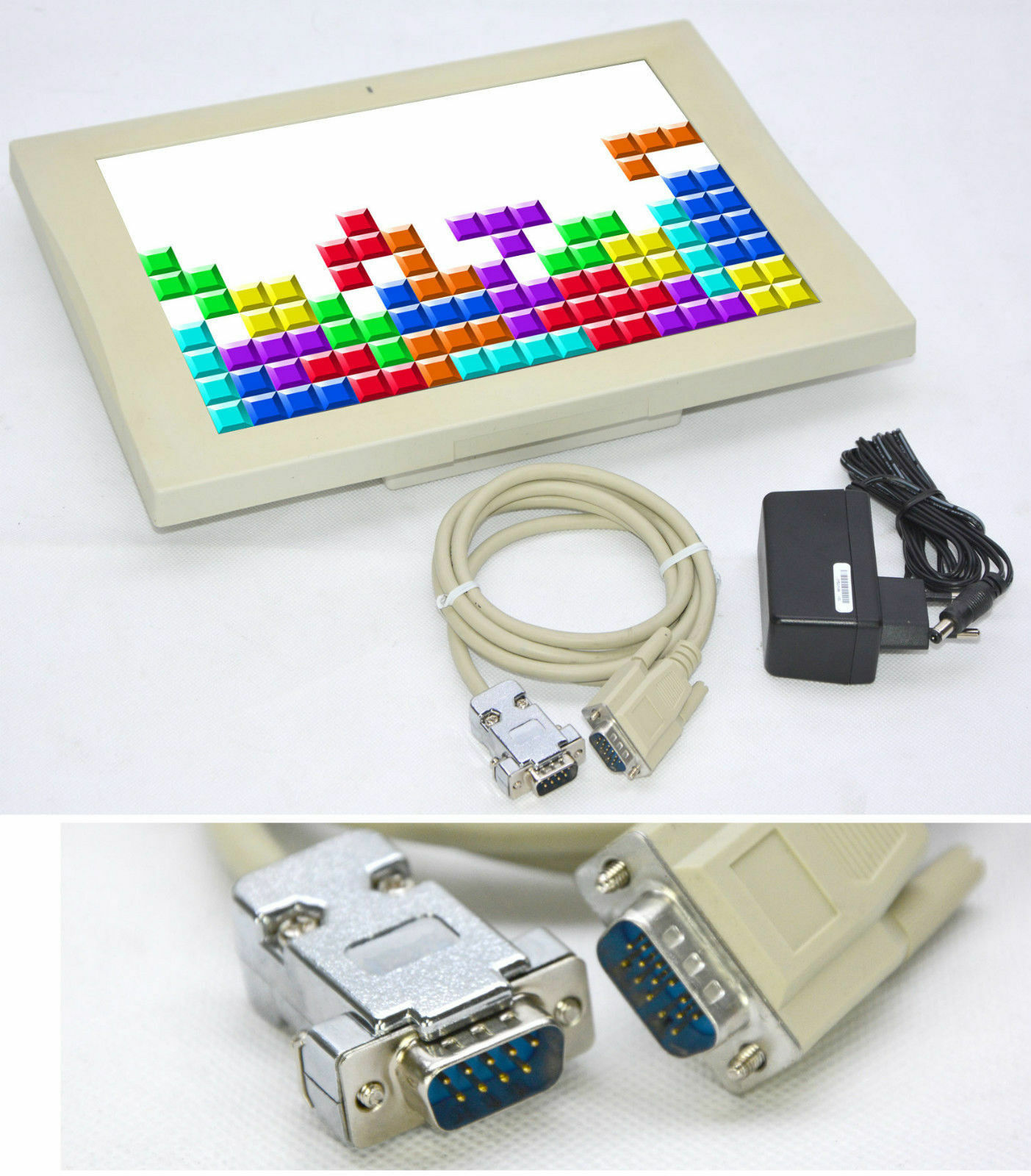 30cm 12"" EGA LCD TFT Monitor Display Economical Only 6W Power Supply 9-Pin Male