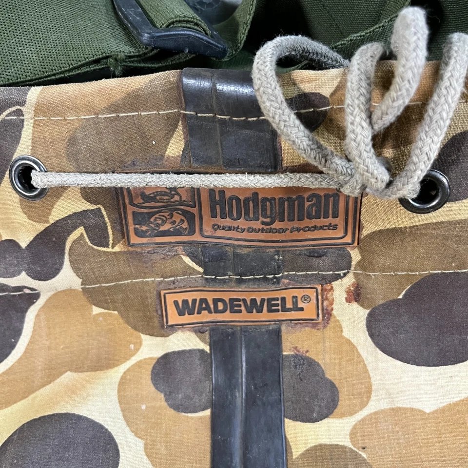 Hodgman Camouflage Hunting Waders with Steel Shank Bottom Boots Size 11  - Image 2 of 4