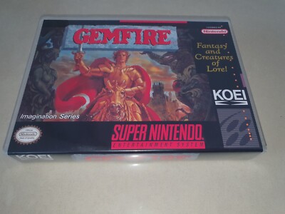 Gemfire SNES Game Case (Read Discription!) | eBay