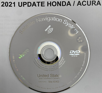 2021 White DVD Map Update for U.S with the Setup DVD disc | eBay