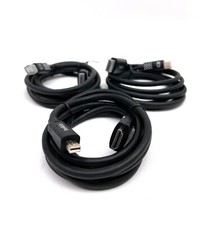  LOT of 3 4K Belkin Mini DisplayPort to HMTV Cable 6 FT Macbook to HDTV Black