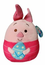 10" Easter Squishmallows Disney Piglet soft plush pillow toy Winnie The Pooh pig