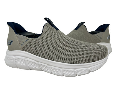 Skechers Men's Bobs Sport B Resilient Edge Slip-in Shoes Tan Wide Size:9 88N