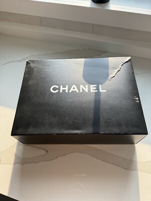 Chanel Black Caviar with Silver Hardware Medium Classic Flap | eBay