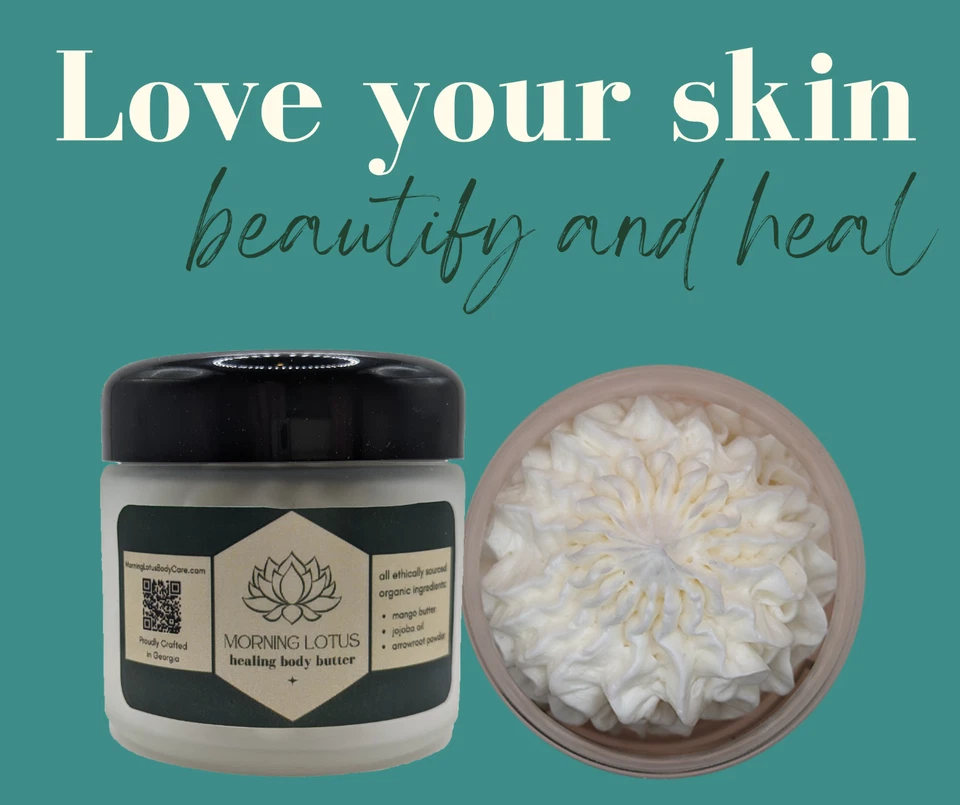 Healing Body Butter with Jojoba oil and Mango Butter - unscented - Image 2 of 4