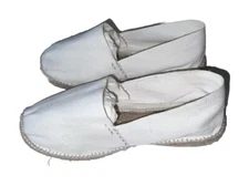 Tony Pons Classic White ESPADRILLES Made in Spain Size 40  US 9 Canvas Jute