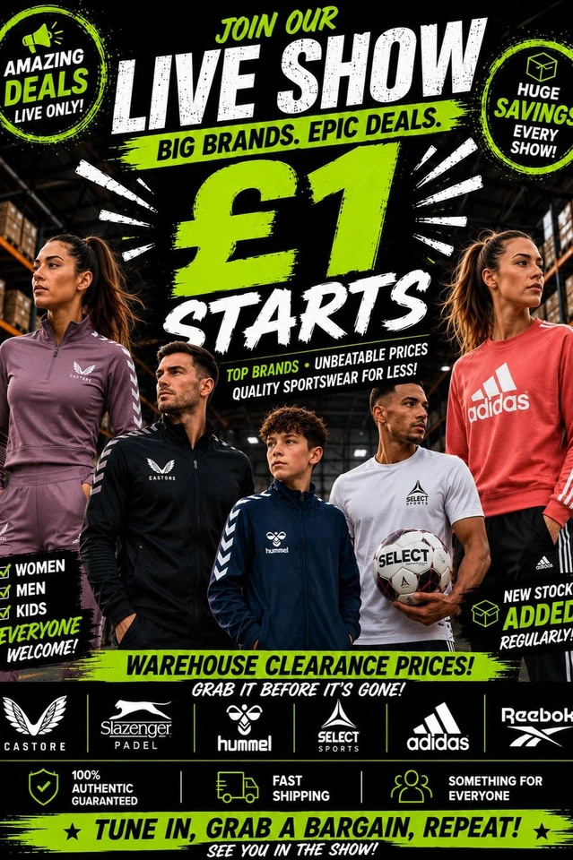 £1 STARTS BRANDED FASHION