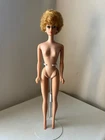 Vintage "Barbie" Blonde Bubblecut Doll with Pink Lips
