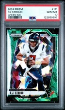 2024 Panini Prizm - C.J. Stroud #111 Green Ice Prizm