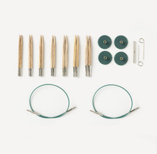 Sunstruck Foursquare Short Options Interchangeable Wood IC Needle Set