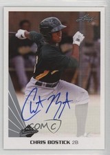 2013 Leaf Memories Auto Chris Bostick #A-CB1 Auto p9p