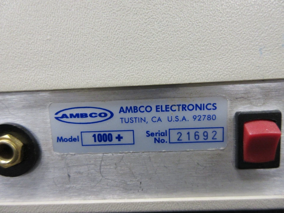 Audiómetro Ambco 1000+ Foto 3 de 3