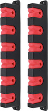 Horizontal Fishing Rod Rack Holders Wall-mounted Fish Pole Holder for Garage B