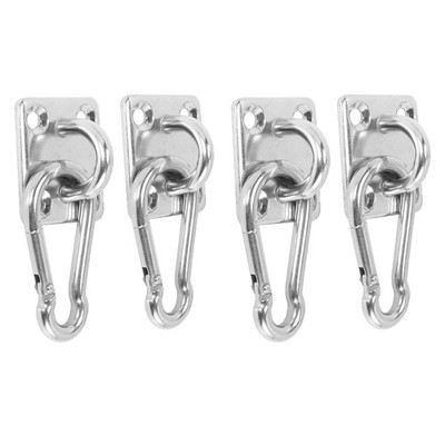 4 Sets abgehängte Decken Wandhalterung U-Form Haken Multifunktion 9546