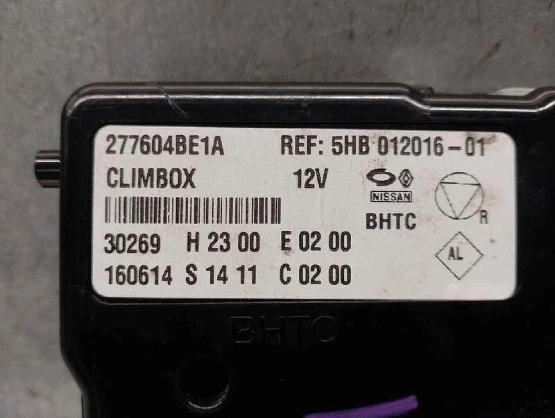 277604BE1A centralina aria condizionata per NISSAN X-TRAIL (T32) 1.6 DCI 4911976 - Immagine 4 di 4