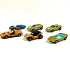 6 Vintage Toy Cars Matchbox Corgi Street Kings Whizzwheels 1970s - FLAWS