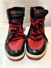 Nike Air Jordan 1 OG 1985 Bred Black Red Size 13 Vintage Original Rare