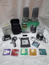 Klasyczny zestaw nagrywarek Sony MZ-R90 MiniDisc w dobrym stanie...