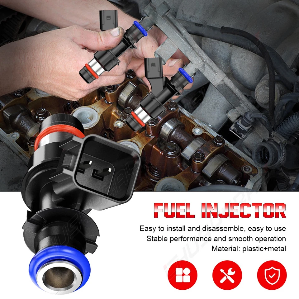 Inyectores de combustible 8 piezas para Cadillac Escalade Ext 2007-2009 6,2 l 12580681 nuevos Foto 2 de 4