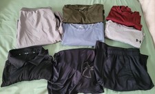 Lot Of Boys Clothes FLX Under Armour Shorts Shirts Athletic Youth Medium