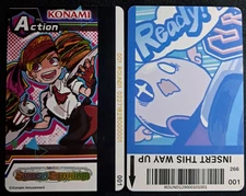 Round 1 Arcade Card Smash Stadium A - Action #01 Rare Card Konami