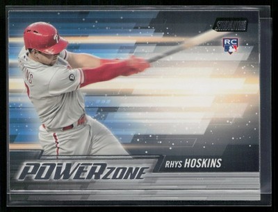 Rhys Hoskins 2018 Stadium Club Power Zone #PZ-RH Philadelphia Phillies