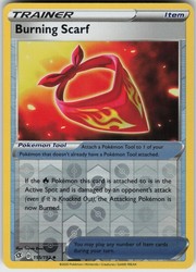 Burning Scarf 155/192 Rebel Clash Reverse Holo